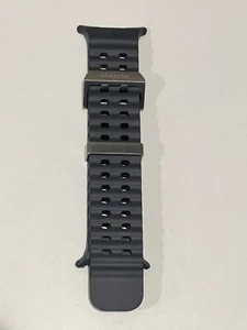 Bracelet AUTHENTIQUE Samsung Galaxy Watch Ultra Marine ET-SNL70 S/M/L - Gris foncé - Photo 1 sur 4