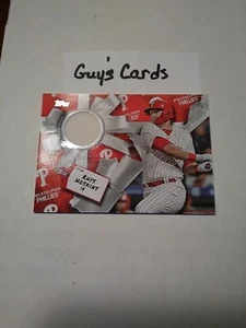 2019 Topps Holliday Rhys Hoskins Relic Patch - Bild 1 von 5