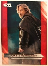 2017 Topps Star Wars The Last Jedi #2 Luke Skywalker NrMint-Mint