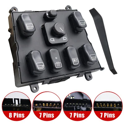 For Mercedes Benz W163 ML320 430 500 55 New 1x Master Power Window Switch - Image 1 of 4