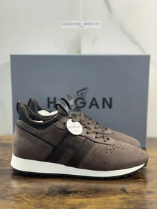 Hogan Sneaker Uomo H429 Pelle Tabacco Luxury Shoes Hogan 41 - Imagen 1 de 7