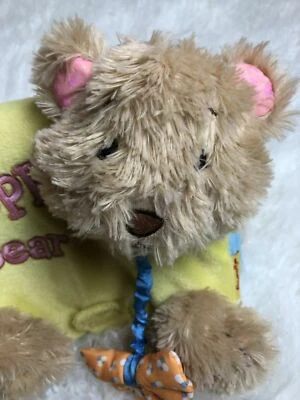 Soft Play Happy Bear Cloth Book Stuffed Animal - Image 1 of 4