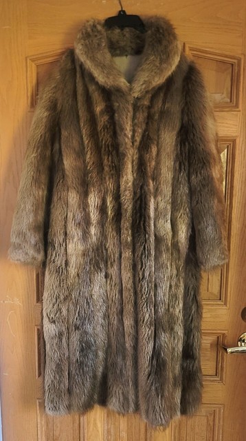 Beaver Fur Original Vintage Coats, Jackets & Vests for Women for