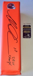 MIKE EVANS FIRMATO AUTOGRAFO TAMPA BAY BUCCANEERS F/S TOUCHDOWN PYLON JSA COA! - Foto 1 di 2