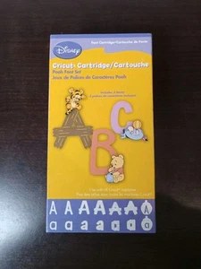 Cricut Disney Cartridge Pooh Font Set Alphabet Piglet Eeyore Tigger Complete - Imagen 1 de 4
