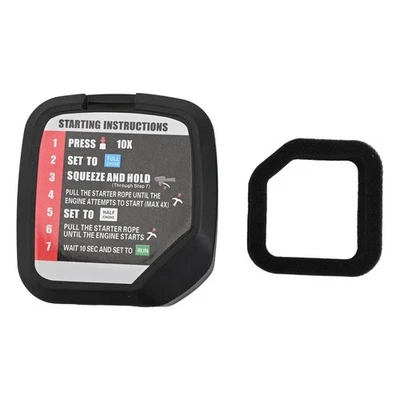 EFFICIENT AIR FILTER COVER AND ELEMENT FOR For Homelite STRING TRIMMERS - Image 1 of 4