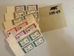 US Plattenblöcke - Credos - 1139, 1140, 1141, 1142, 1143, 1144 - Kamm. versand! - Bild 1 von 1