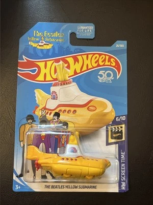 Hot Wheels The Beatles Yellow Submarine 2017 Foto 1 de 2