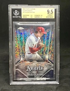 Placas de club cromadas Shohei Ohtani Topps 2022 #P1 BGS 9,5 gema como nueva - Imagen 1 de 2