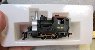 HO vintage Model Power 6630 Old time 0-4-4 Locomotive engine model train car - Image 1 of 4