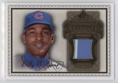 2009 SP Legendary Cuts Memorabilia Brown /50 Billy Williams #LM-BW HOF - Image 1 of 2