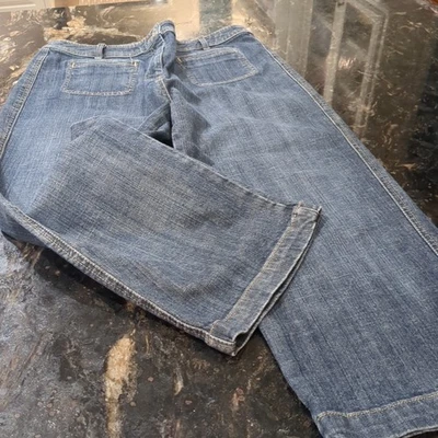 Chico's 1.5 Platinum Capri Mujer 30x21" L Azul Denim Foto 1 de 4