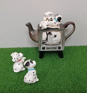 Vintage Walt Disney TV Teapot 101 Dalmatians Limited Signed Edition 1708/10,000 - Picture 1 of 7