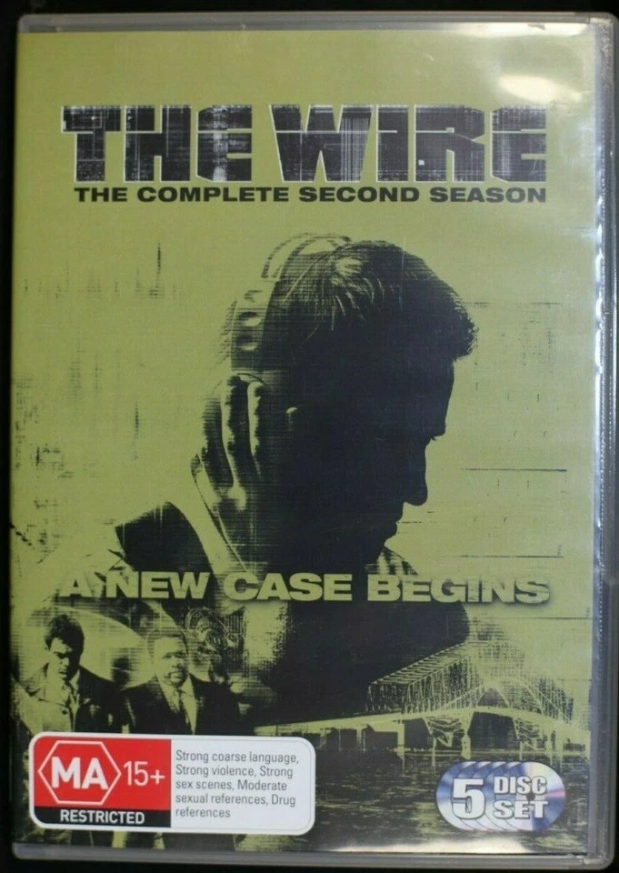 The Wire Season 2 - Region 4 - Preowned - Sent Tracking (D150) - Image 1 of 1