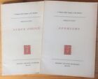 2 Books of Modern Italian Verse by Amalia Vago: Nuove Poesie and Aforismi 1959