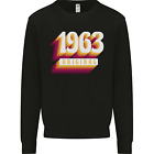 Retro 61st Birthday Original 1963 Mens Sweatshirt Jumper