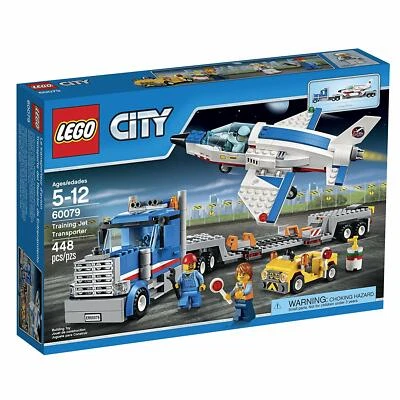 Lego City Space Port 60079 TRAINING JET TRANSPORTER fuel trailer car NEW! - Image 1 of 4