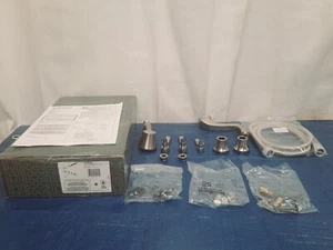 Brizo Rook T70360-NK 2-Handle Tub Filler Trim Kit Lever Handles Luxe Nickel READ - Photo 1 sur 17