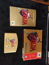 The Legend Of Zelda Ocarina Of Time UKG 95 MINT GOLD Q-LCGO NTSC N64 VGA  WATA