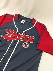 Minnesota Twins Baseball Jersey MLB True Fan Genuine Merchandise Adult XLarge - Picture 1 of 9
