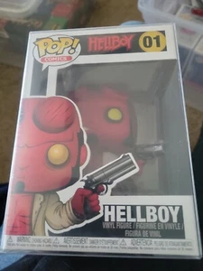 Funko Hellboy 01 Signed Mike Mignola Pop - Picture 1 of 6
