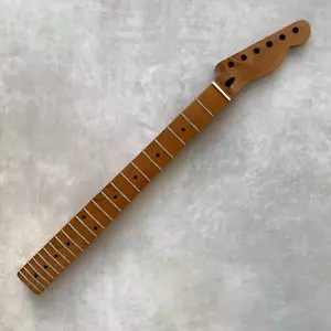 Gerösteter Ahorn Telecaster Hals Tele Gitarre / Nitro Satin / SS Bünde / Knochenmutter - Bild 1 von 15