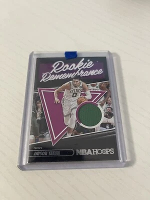 2021-22 Panini NBA Hoops - Rookie Remembrance #RR-JAY Jayson Tatum (MEM) - Image 1 of 2