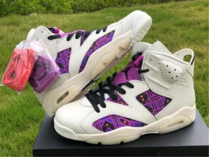Nike Air Jordan Retro 6 Quai 54 Vela Púrpura Negro CZ4152-101 Quai54 Talla 9.5 - Imagen 1 de 1