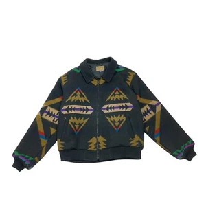 Pendleton Jacket Western Wear Aztec Southwestern Navajo Coat High Grade Sz M - Picture 1 of 14