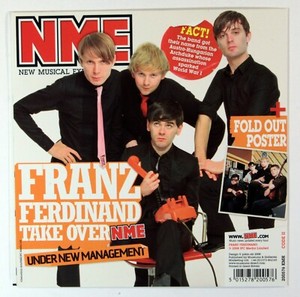 Franz Ferdinand - NME Card with Fold-Out Poster (32cm x 32cm) New