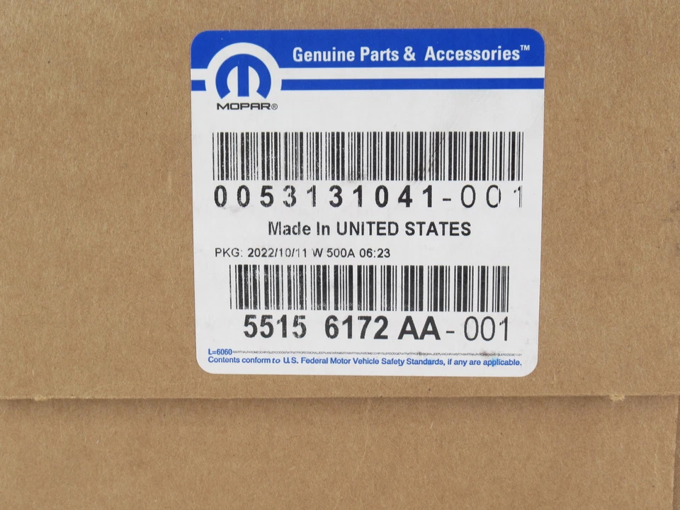 Espejo retrovisor original OEM Mopar Jeep 55156172AA Foto 1 de 4