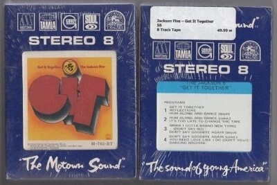 Jackson Five – Get It Together Factory Sealed 8 Track Tape - Image 1 of 4