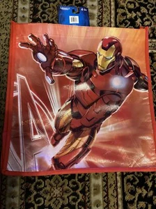 Legacy Marvel Avengers Ironman Sacchetti Riutilizzabili 100% Polipropilene - NUOVI - Foto 1 di 3