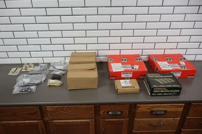 03-09 Hummer H2 Rear Brake Kit *See Photos* Rotors-Calipers-Shoes-Hardware - Image 1 of 4