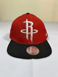 Houston Rockets Mitchell & Ness Adjustable Snapback Hat Cap - Picture 1 of 7