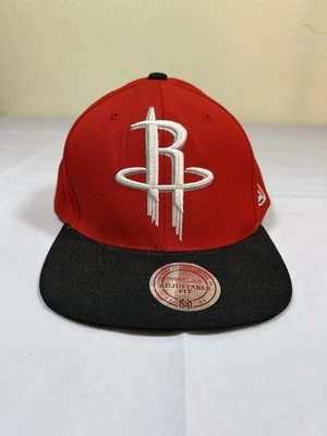 Boné ajustável Snapback Houston Rockets Mitchell & Ness - Imagem 1 de 4