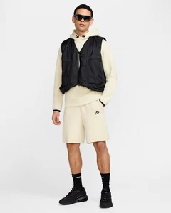 Nike Tech Men’s Woven Vest Gilet Loose Fit Black Size Large - HM4262-010 New - Picture 1 of 7