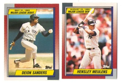 1990 Topps Debut 89 - NEW YORK YANKEES Team Set - Image 1 of 3
