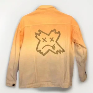 Y2K Street Wear Chaqueta de Patín Rara Mono Psico Abrigo Denim Relajado Unisex Pequeño - Imagen 1 de 23