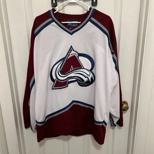 Colorado Avalanche Starter Hockey NHL Jersey Adult Large Vintage 90’s - Picture 1 of 24
