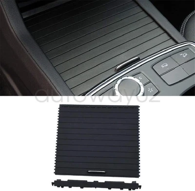 Center Console Cup Holder Tray Roller Blind Cover for Mercedes-Benz W166 GLE300d Foto 1 de 4