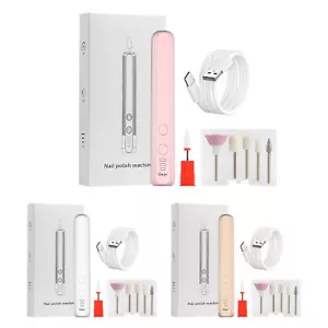 Electric Nail Drill File Professional Machine Kit Compact Portable Nail Drill Ki - Picture 1 of 15