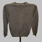 Chaps Est. 1978 Mens Sz Small Pullover Sweater Knit Dark Green Long Sleeve