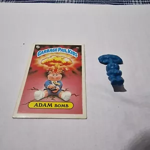 Adam Bomb | 8a | UK Garbage Pail Kids | GPK | Cheaters License | VGC - Picture 1 of 6