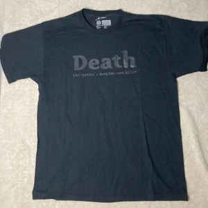 T-Shirt Fadenlos Vintage Death Nations Nummer Eins Killer Herren schwarz schmal XL - Bild 1 von 5