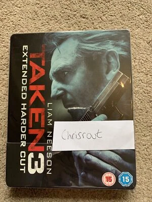 Taken 3 Blu Ray Steelbook RARE OOP FIRST RELEASE MINT HMV - Image 1 of 2
