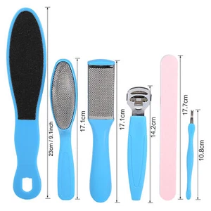 8PCS Portable Foot Scraper Pedicure Tools For Dead Skin Removal - Picture 1 of 14