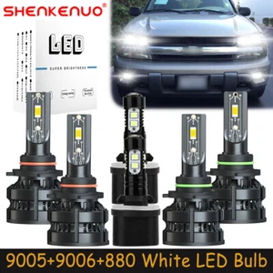 Para Chevy Trailblazer 2002-2005 Blanco LED Faro Bombilla Alto Lo Haz Luz Antiniebla Z8 - Imagen 1 de 23