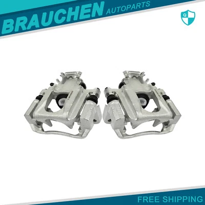 For 2008-2016 Dodge Grand Caravan SXT Rear Brake Calipers Pair & Ceramic Pads - Imagem 1 de 4