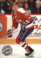 1991-92 Pro Set Platinum Capitals Hockey Card #129 John Druce